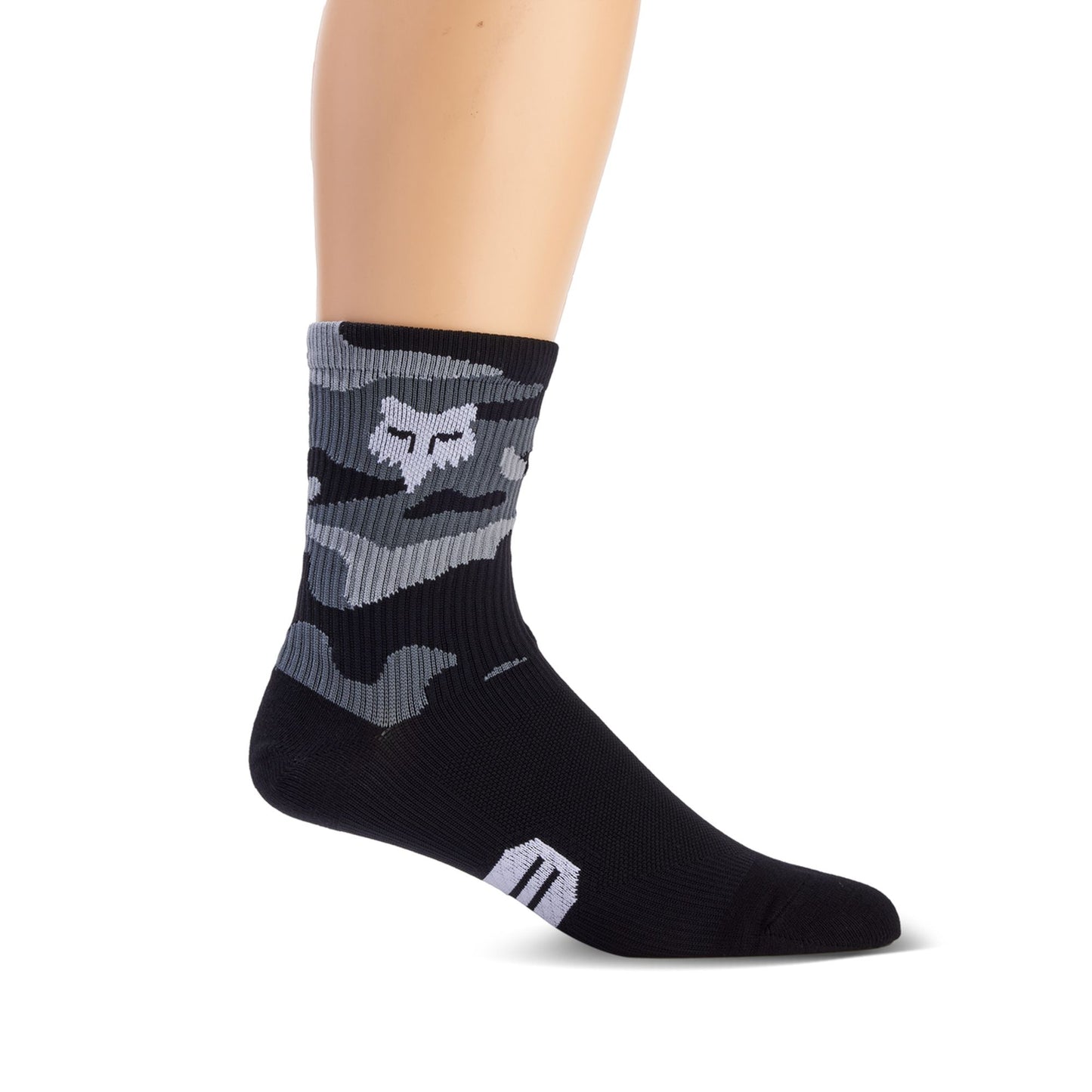 Fox Head 6" Ranger Socks-XS / S-Black Camo-BRINK