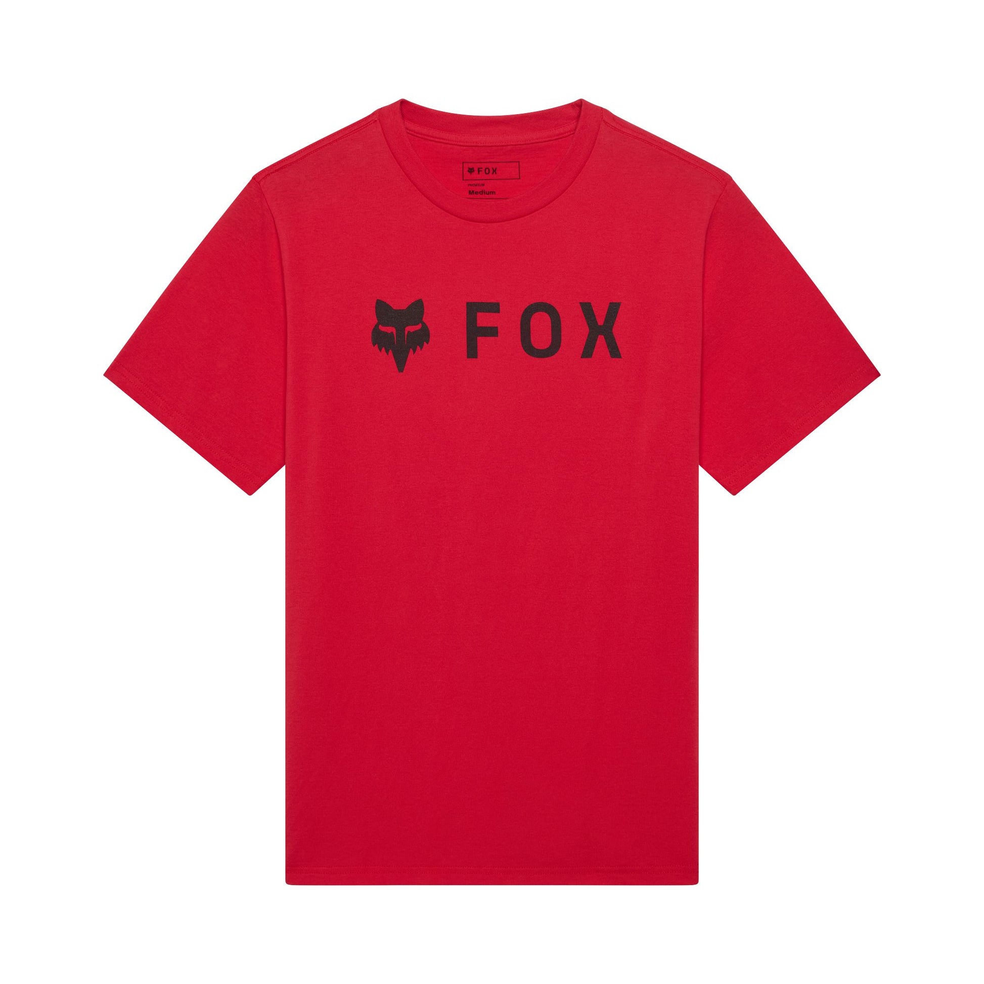 Fox Head Absolute 195 Original Tee-S-Flame Red-BRINK