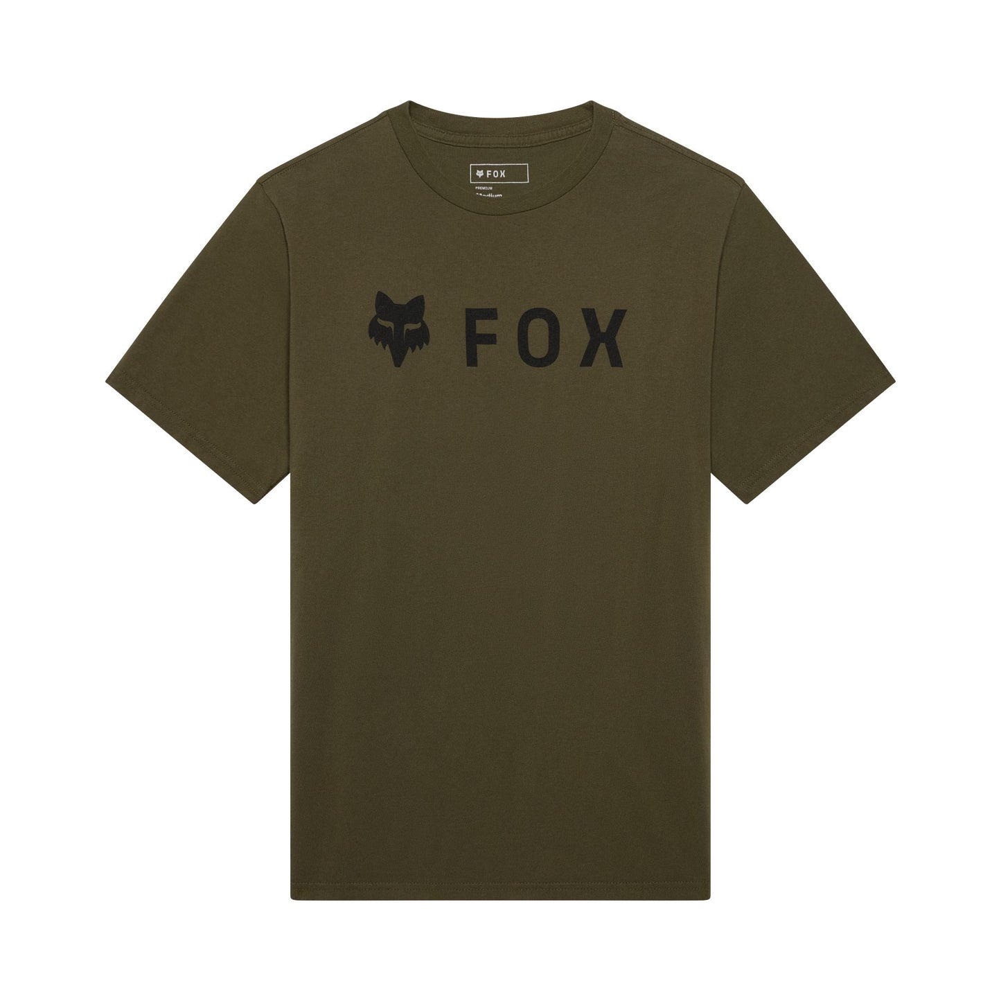 Fox Head Absolute 195 Original Tee-S-Olive Green-BRINK