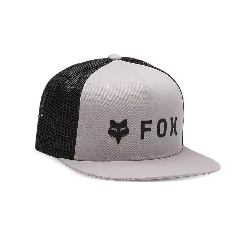 Fox Head Absolute Mesh Snapback-One Size-Steel Grey-BRINK