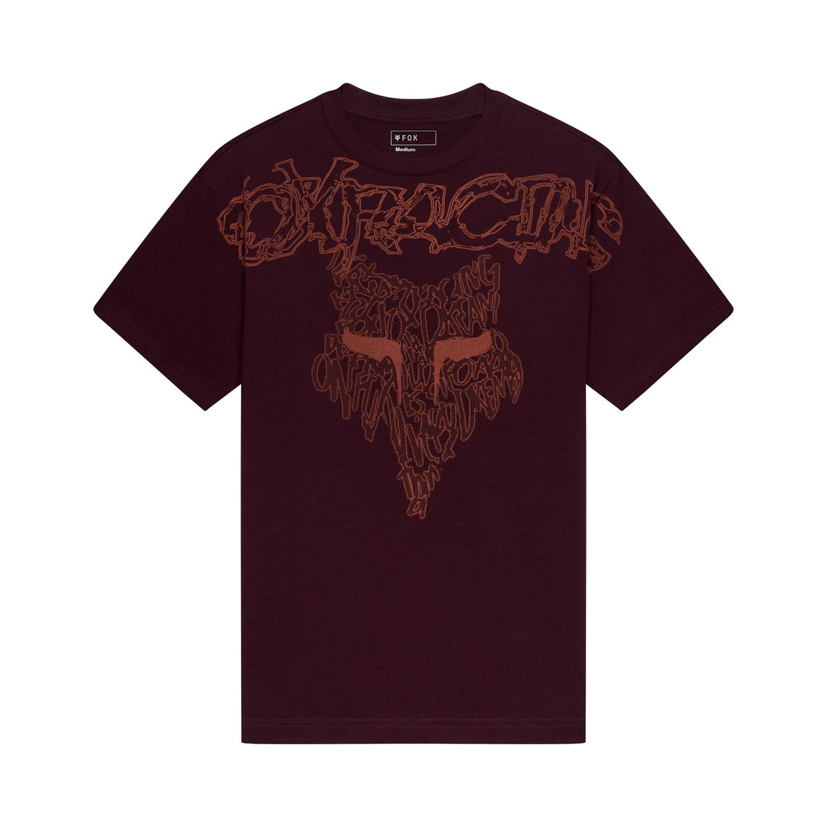Fox Head Abyss Heavyweight Short Sleeve T-Shirt 2026-BRINK