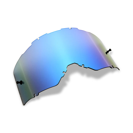 Fox Head Airspace & Main Replacement Mirror Injected Lens 2026-One Size-Blue-BRINK