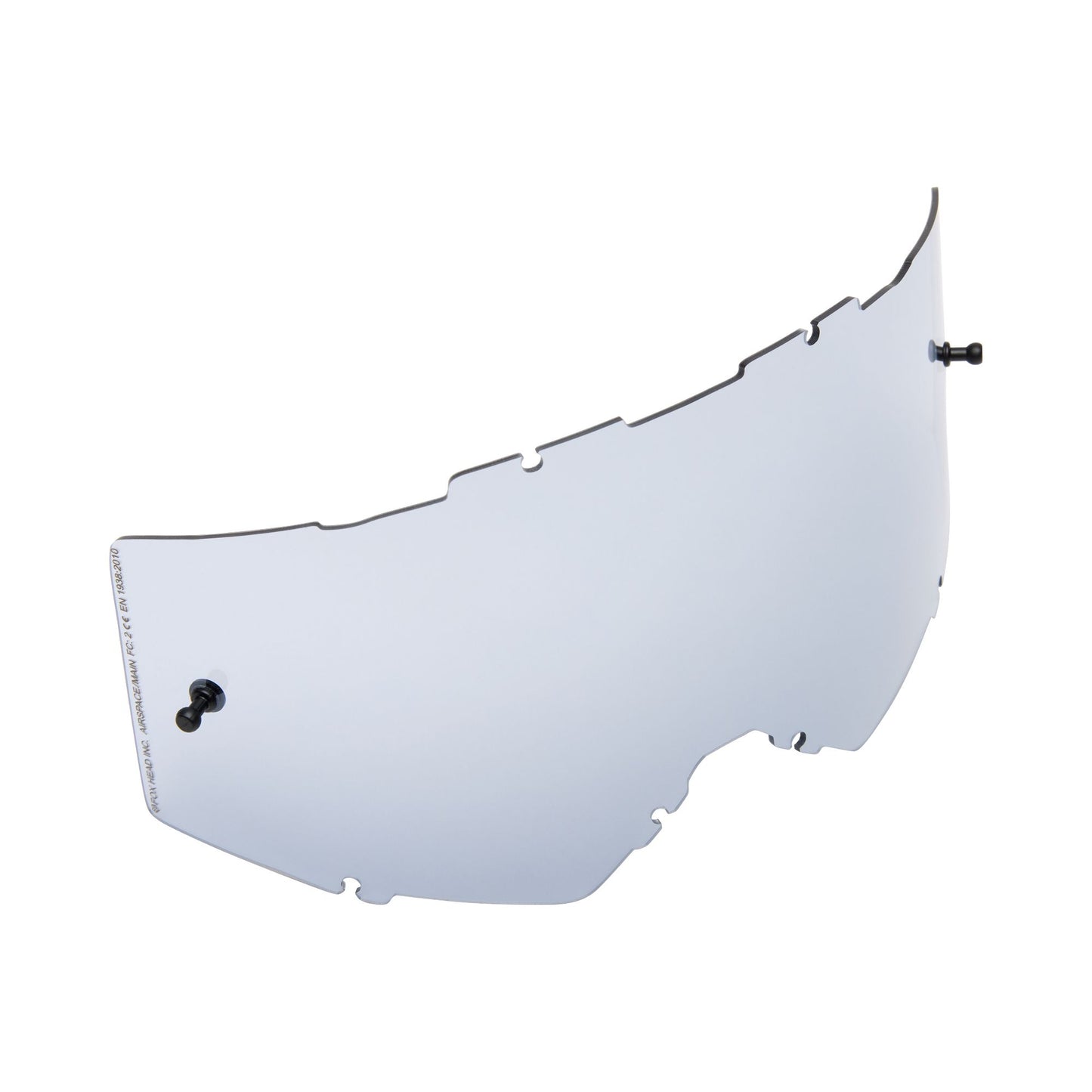 Fox Head Airspace & Main Replacement Mirror Injected Lens 2026-One Size-Chrome-BRINK