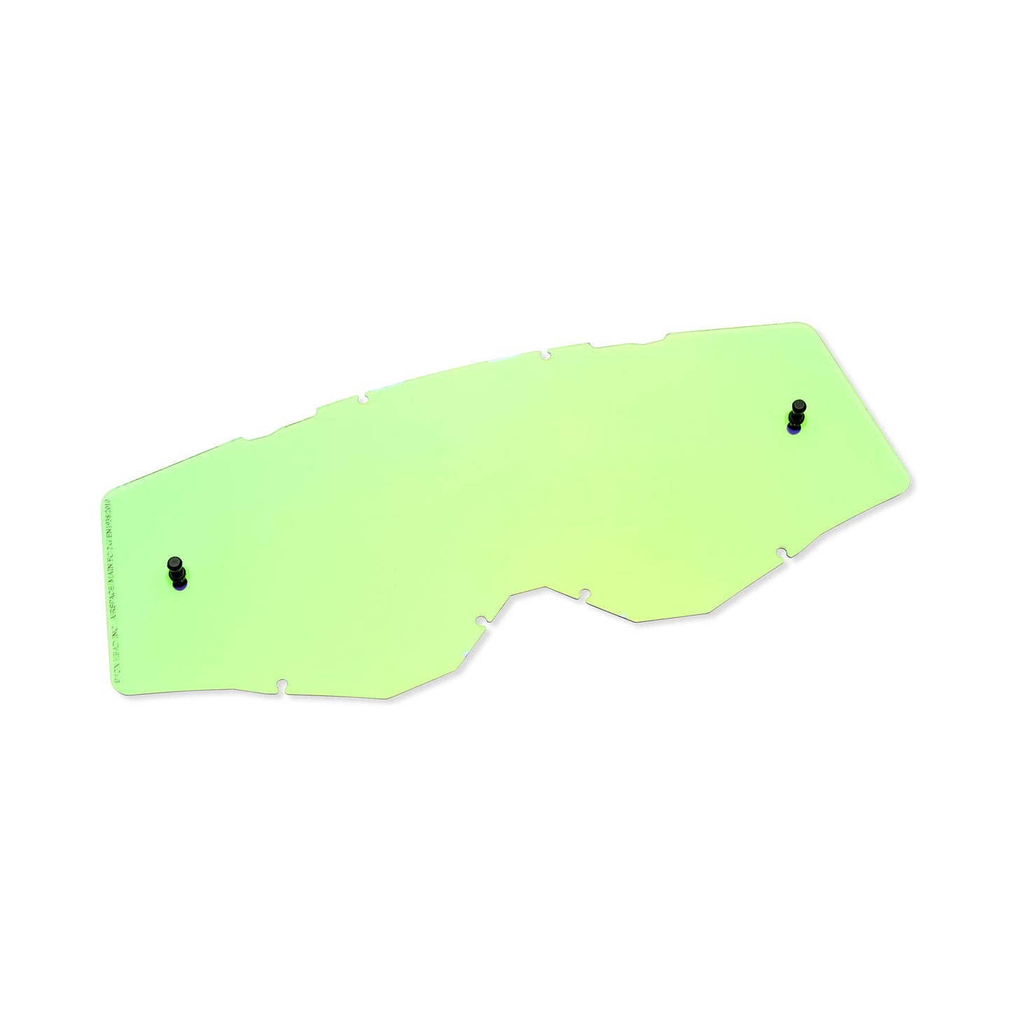 Fox Head Airspace & Main Replacement Mirror Lexan Lens 2026-One Size-Green-BRINK