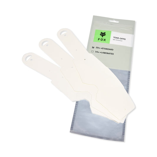 Fox Head Airspace & Main Standard Tear Off 20 Pack 2026-One Size-Clear-BRINK
