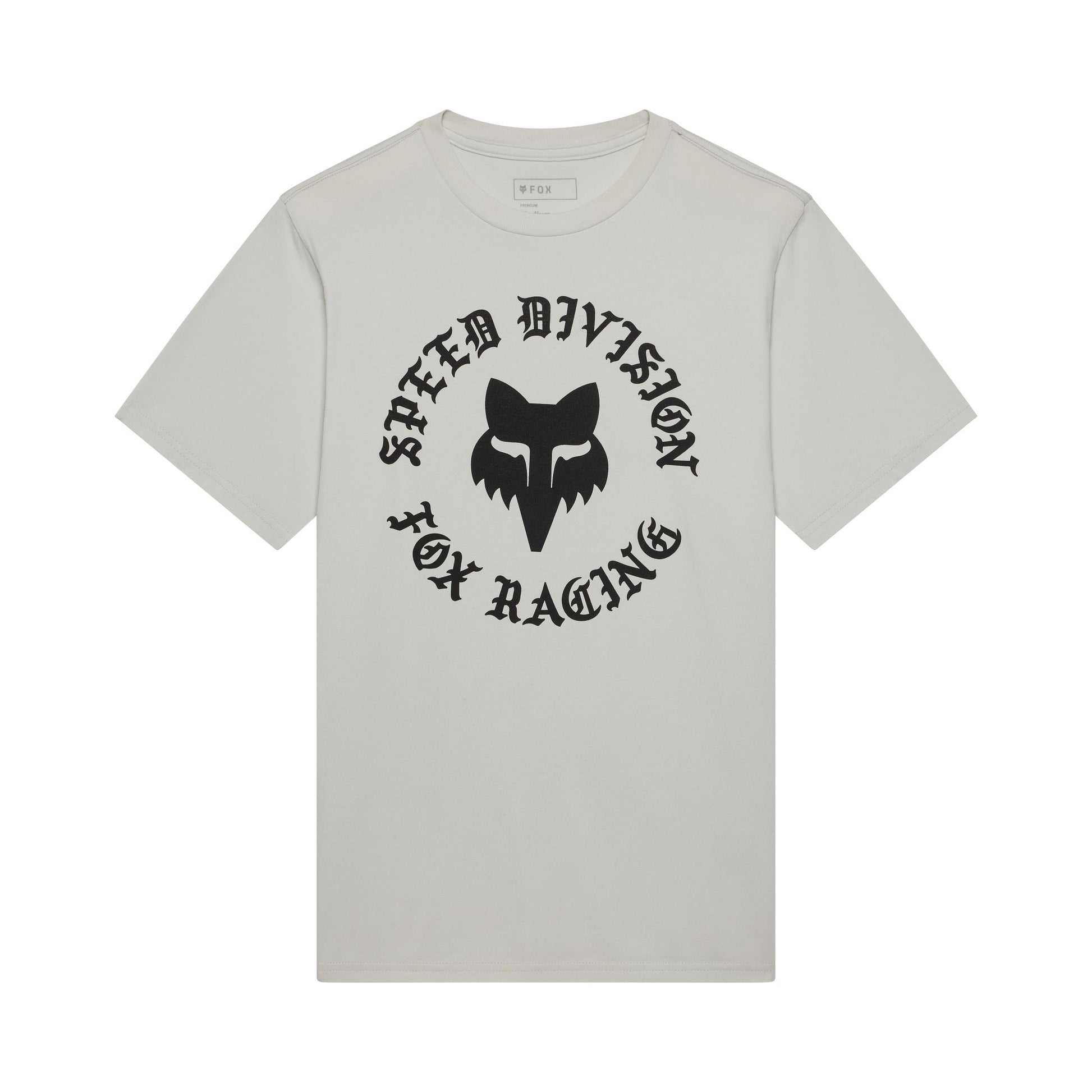 Fox Head Badge 195 Original Tee 2026-S-Light Grey-BRINK