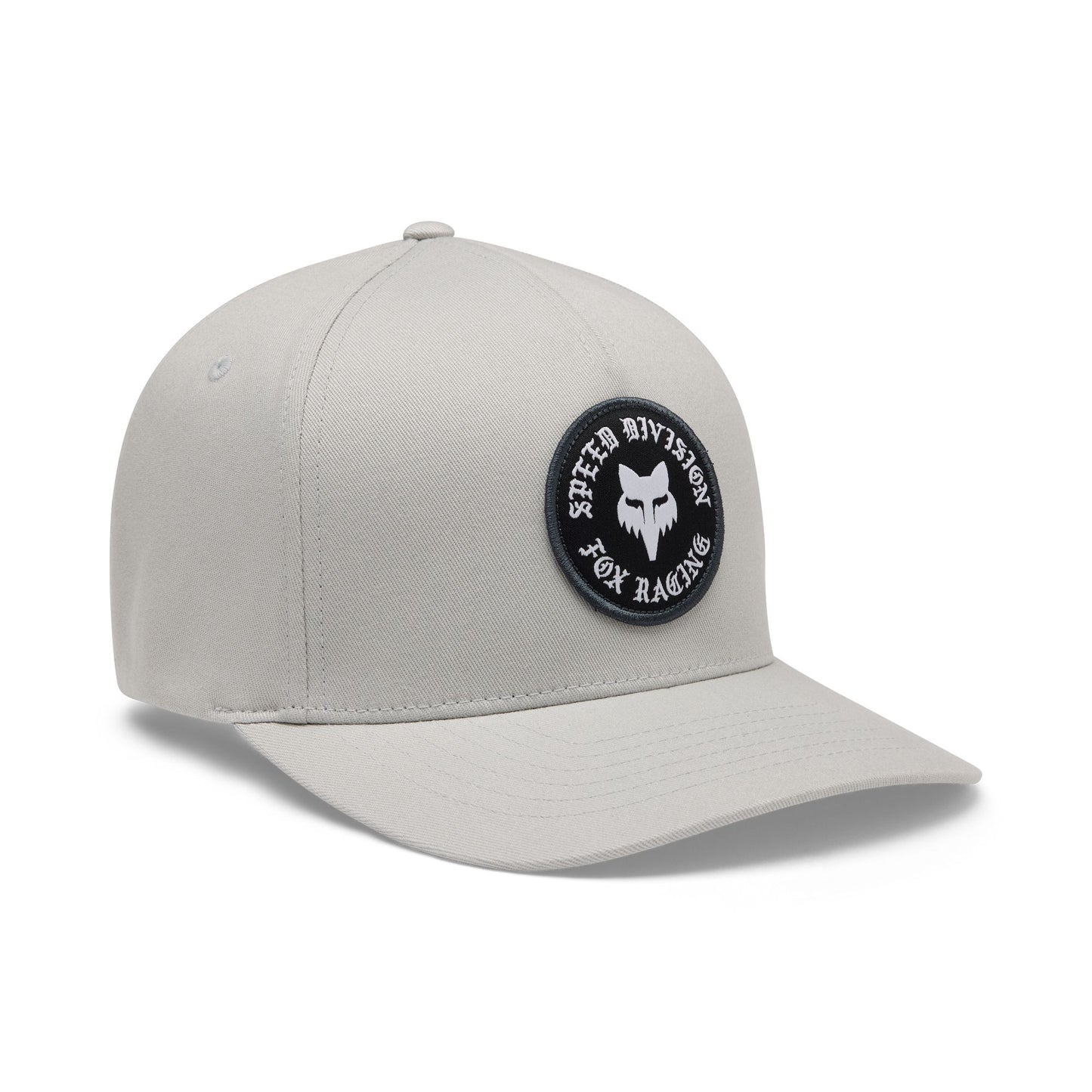 Fox Head Badge Flexfit Hat 2026-S / M-Light Grey-BRINK