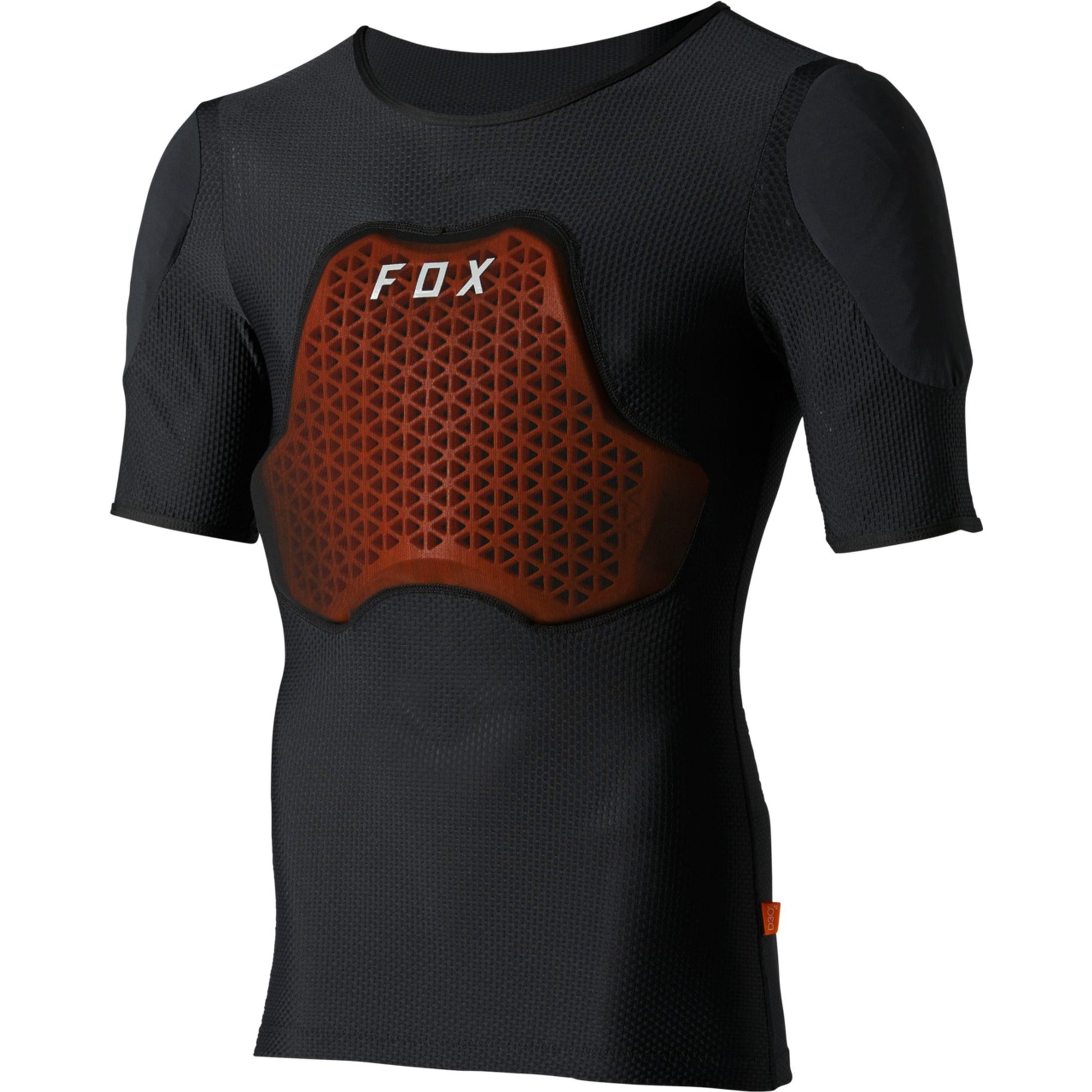 Fox Head Baseframe Pro Short Sleeve Chest Guard 2026-S-Black-BRINK