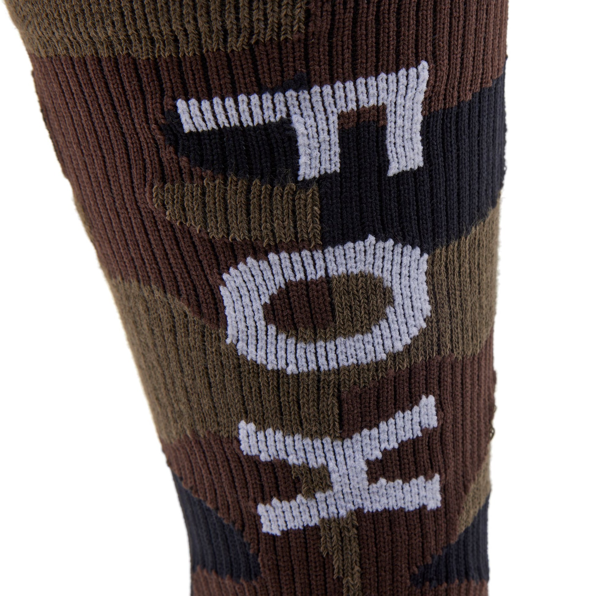 Fox Head Camo Crew Socks-XS / S-Green Camo-BRINK