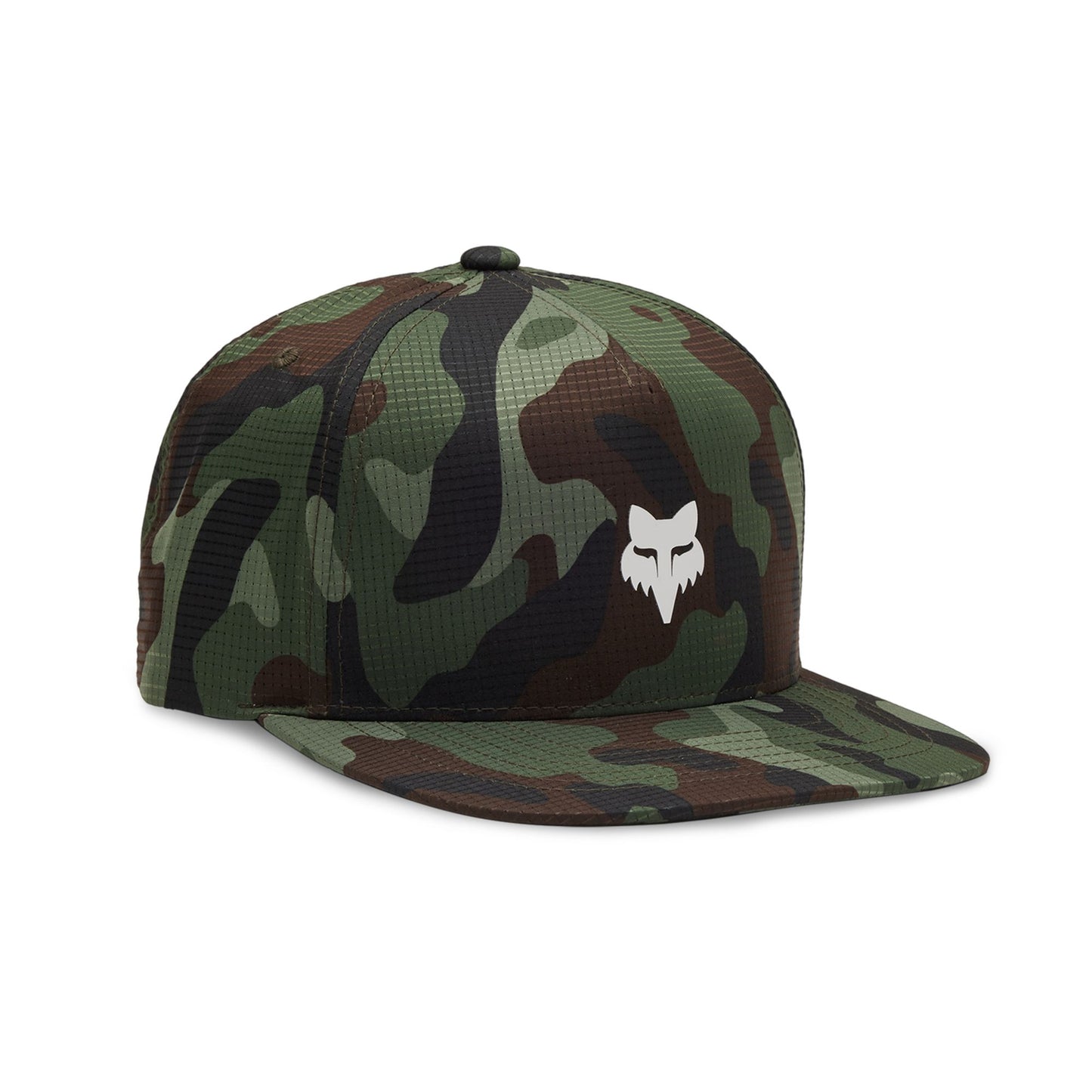 Fox Head Camo Tech Snapback Hat-One Size-Green Camo-BRINK