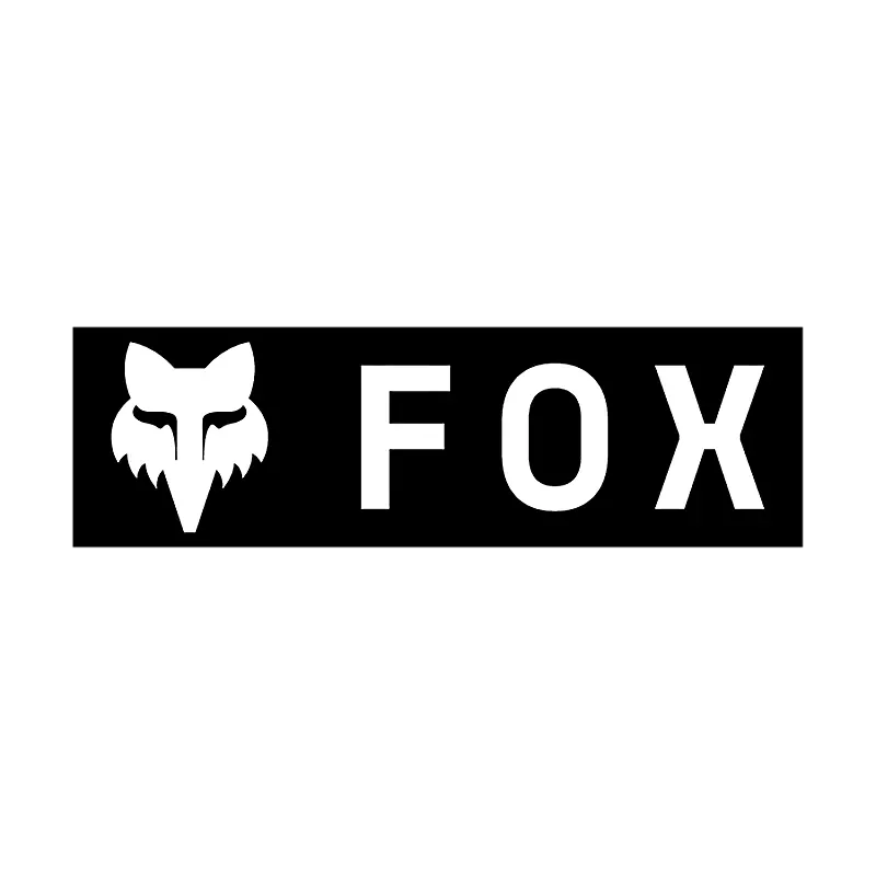 Fox Head Corporate Logo 3"-One Size-Black-BRINK