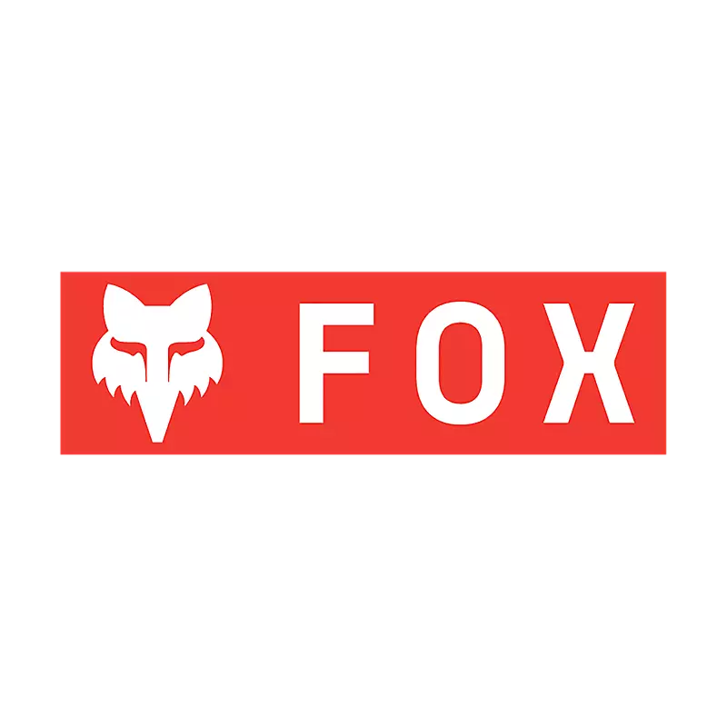 Fox Head Corporate Logo 3"-One Size-Red-BRINK