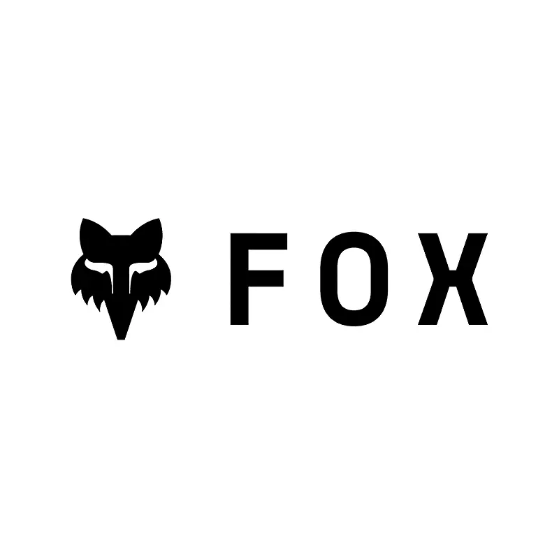 Fox Head Corporate Logo 3"-One Size-White-BRINK