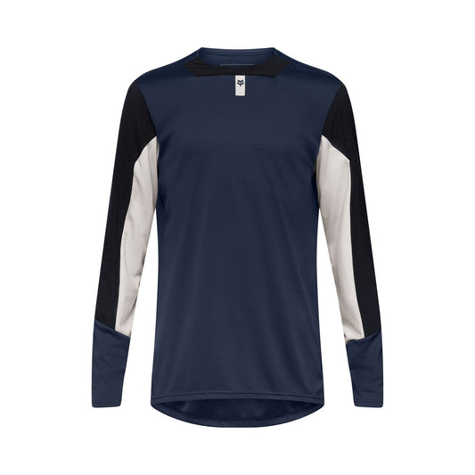 Fox Head Defend Long Sleeve Jersey 2026-S-Galaxy Blue-BRINK