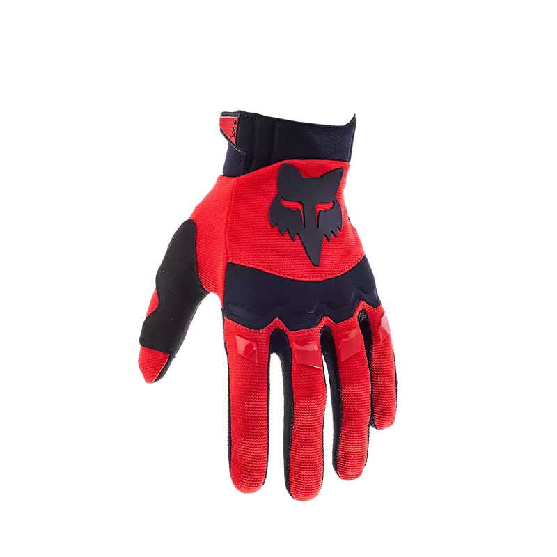 Fox Head Dirtpaw Glove-S-Fluorescent Red-BRINK