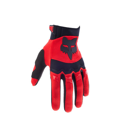 Fox Head Dirtpaw Gloves-S-Fluorescent Red-BRINK
