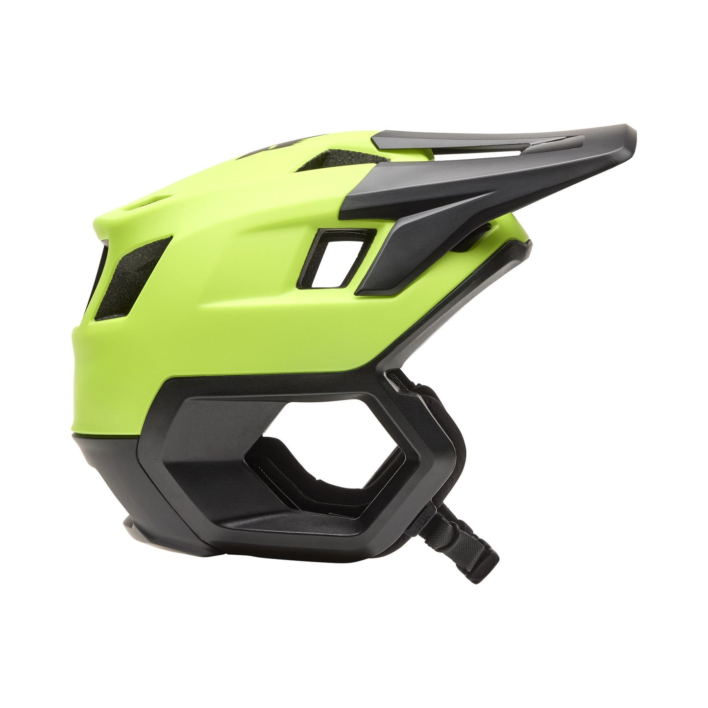 Fox Head Dropframe Helmet 2026-S-Fluorescent Yellow-BRINK