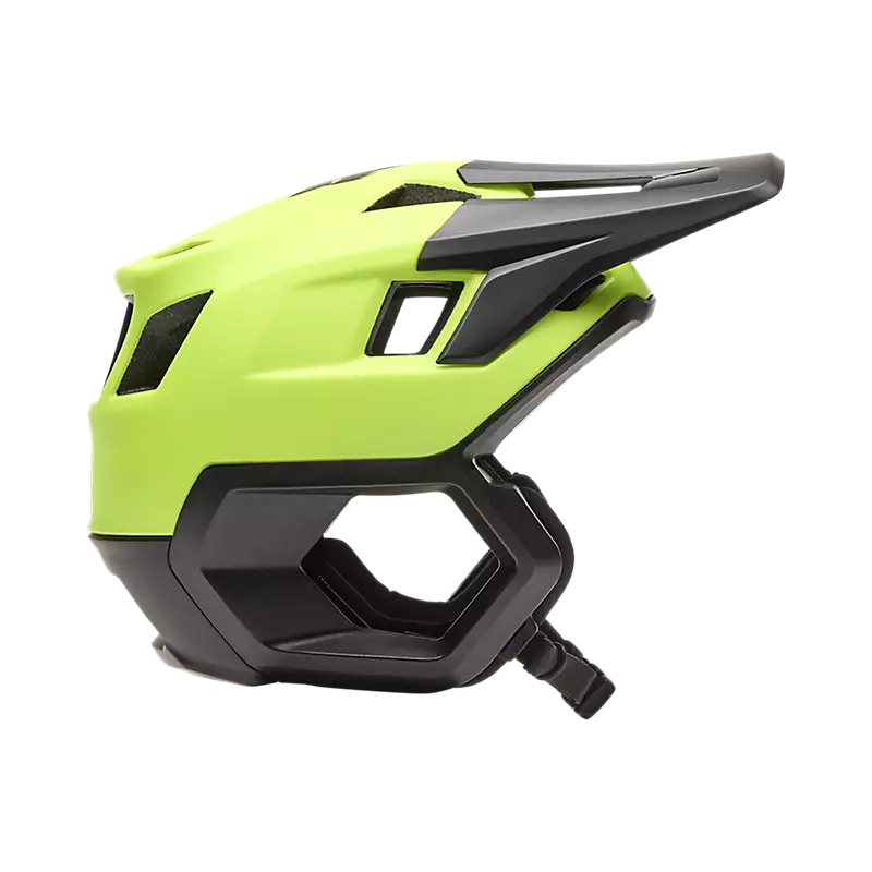 Fox Head Dropframe Helmet-S-Fluorescent Yellow-BRINK