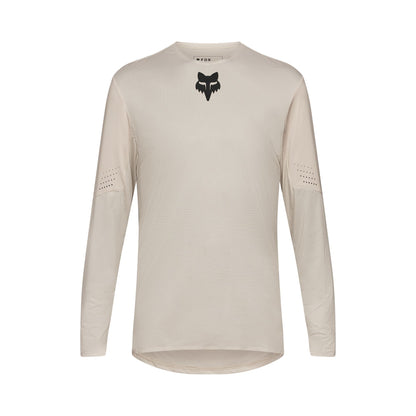Fox Head Flexair Long Sleeve Jersey-S-Chalk-BRINK