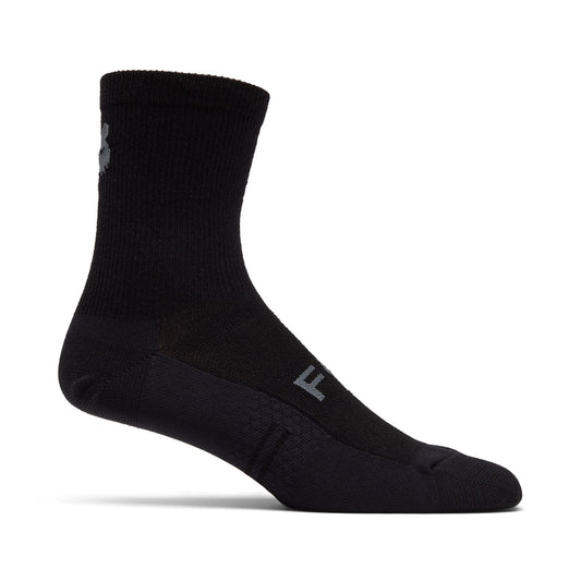 Fox Head Flexair Merino 6" Socks-XS / S-Black-BRINK