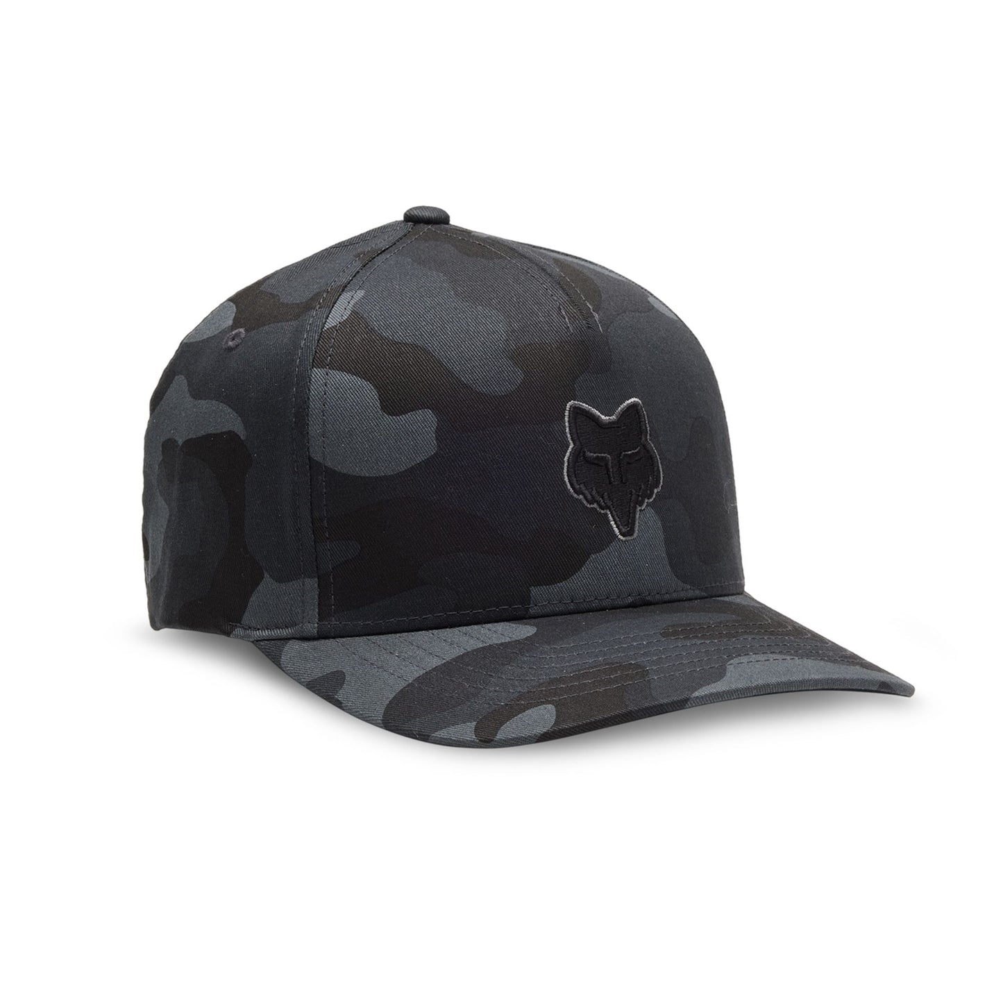 Fox Head Flexfit Hat-S / M-Black Camo-BRINK