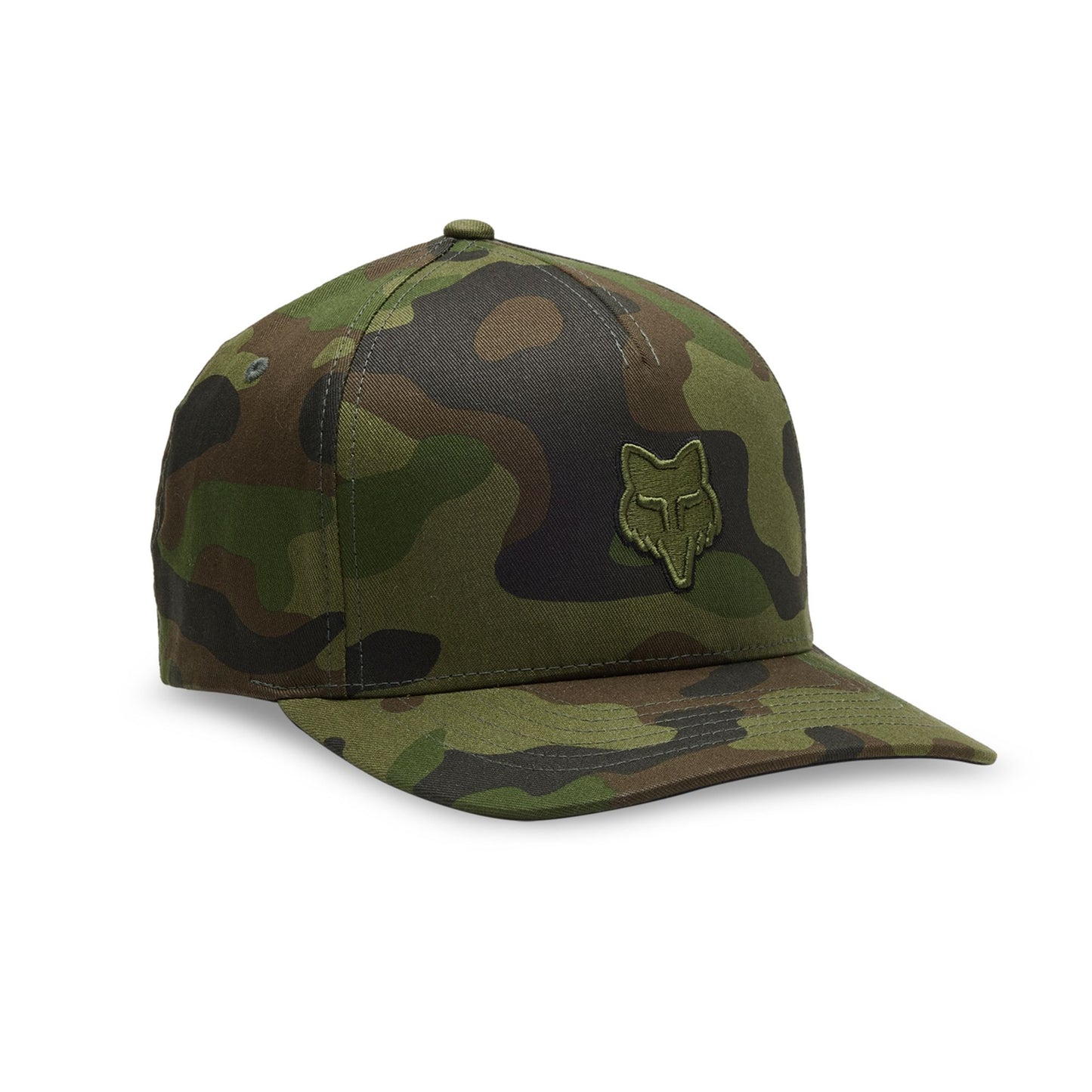 Fox Head Flexfit Hat-S / M-Green Camo-BRINK