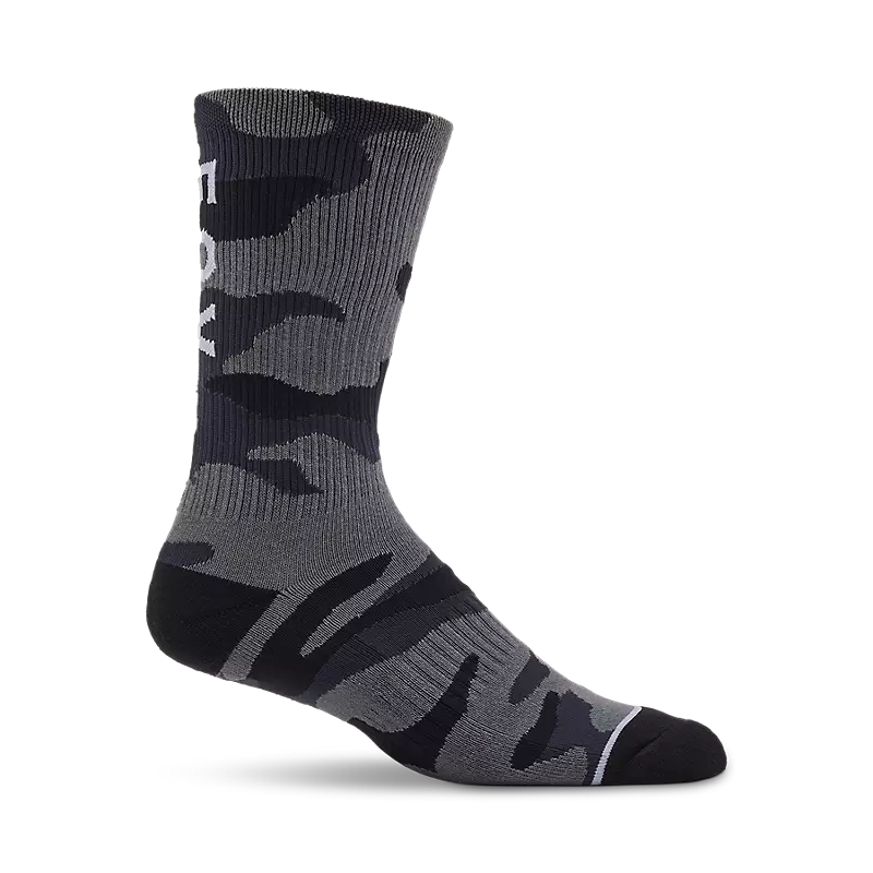 Fox Head Fox Camo Crew Sock-XS/S-Black Camo-BRINK