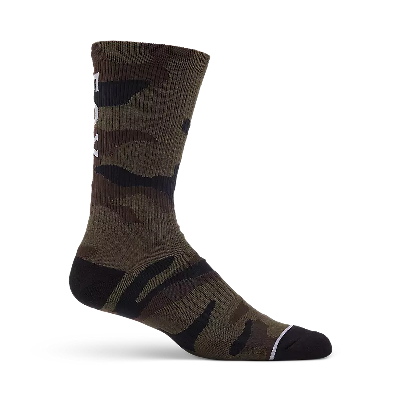 Fox Head Fox Camo Crew Sock-XS/S-Green Camo-BRINK