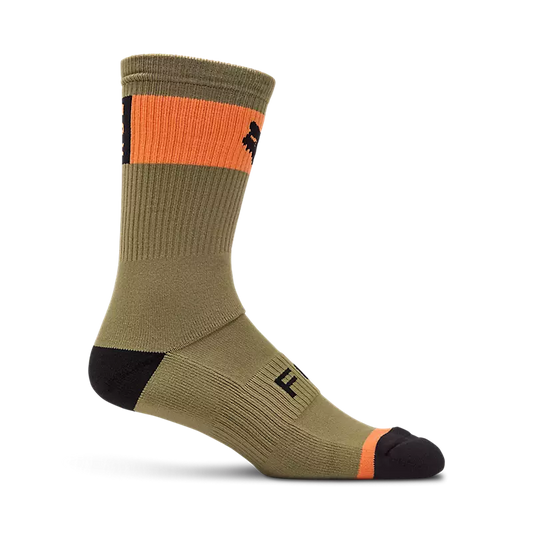 Fox Head Fox Head 8" Defend Winter Sock 2025-XS/S-Adobe-BRINK