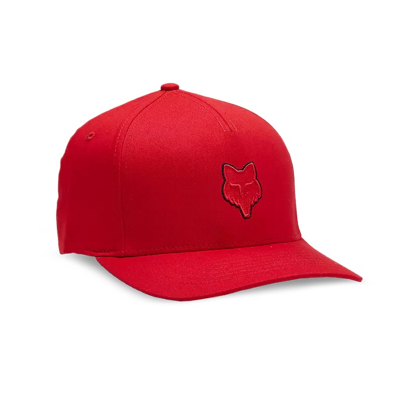 Fox Head Fox Head Flexfit Hat-S/M-Flame Red-BRINK