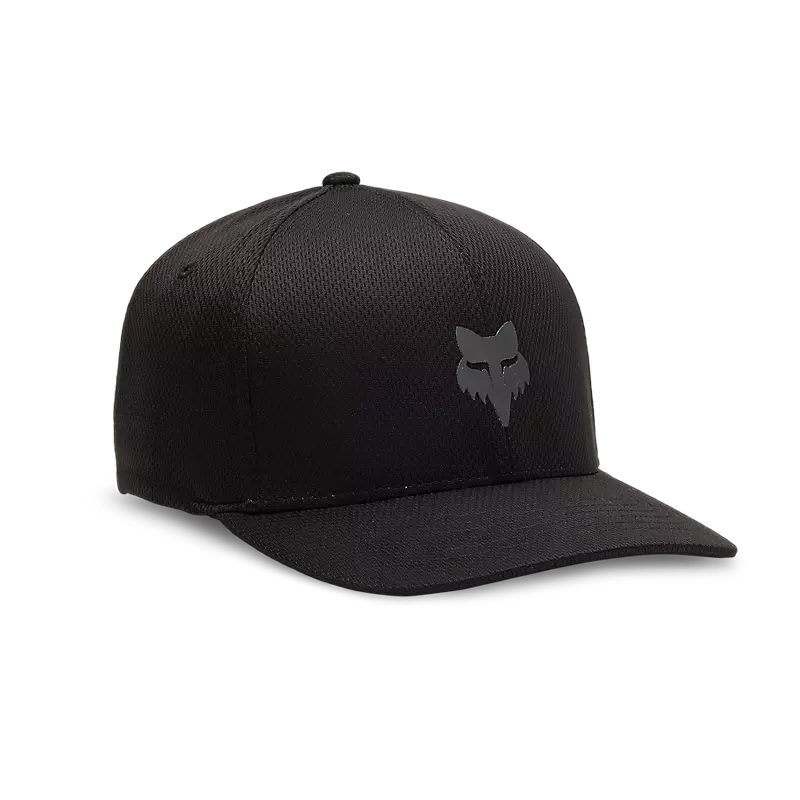 Fox Head Fox Head Tech Flexfit Hat-S/M-Black / Charcoal-BRINK