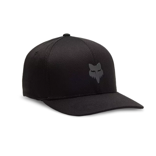 Fox Head Fox Head Tech Flexfit Hat-S/M-Black / Charcoal-BRINK