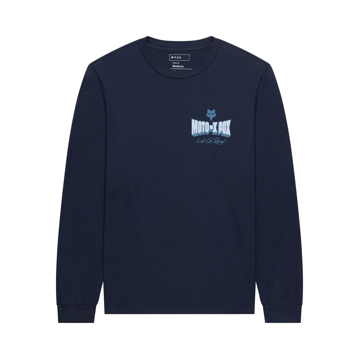 Fox Head Go Race 195 Original Long Sleeve T-Shirt 2026-BRINK