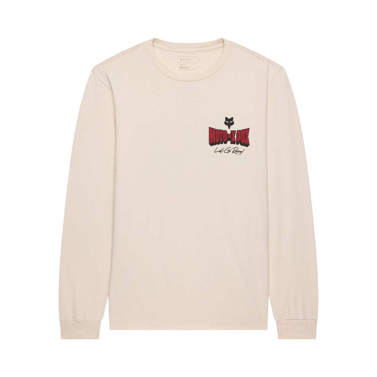 Fox Head Go Race 195 Original Long Sleeve T-Shirt 2026-BRINK