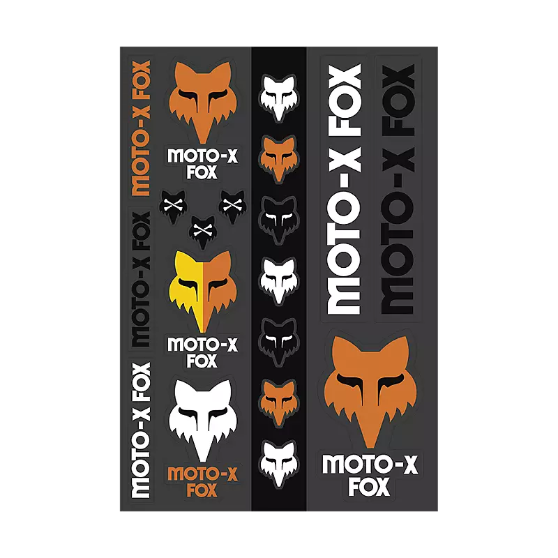 Fox Head Heritage Track Pack-One Size-Black / White / Orange-BRINK