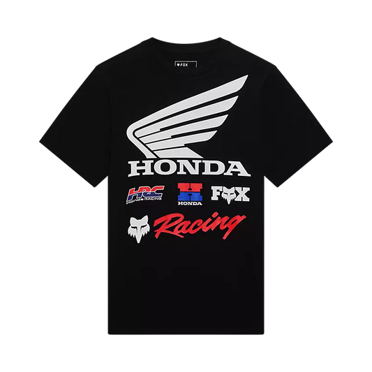 Fox Head Honda 195 Original Tee-S-Black-BRINK
