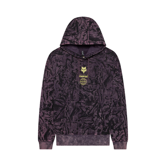 Fox Head IMAGE Print Pullover Hoodie 2026-S-Plum Perfect-BRINK