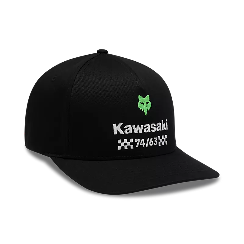 Fox Head Kawi Flexfit Hat-S / M-Black-BRINK