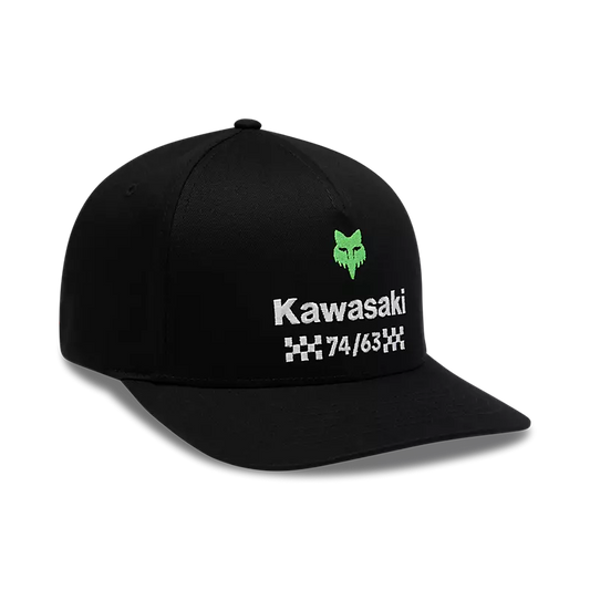 Fox Head Kawi Flexfit Hat-S / M-Black-BRINK
