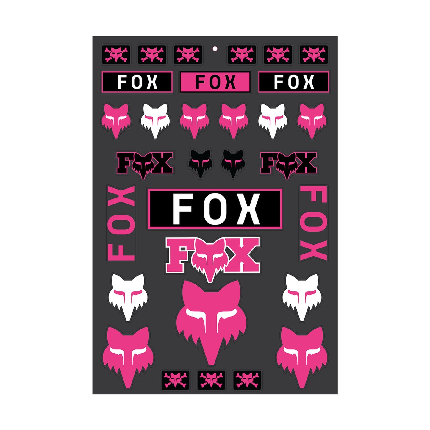 Fox Head Legacy Track Sticker Pack-One Size-Pink-BRINK