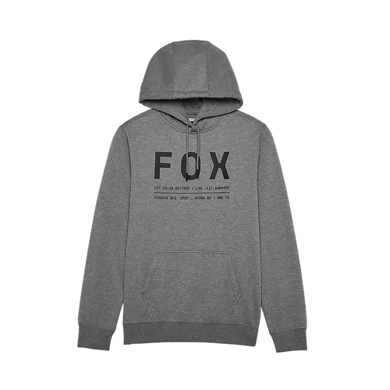 Fox Head Non-Stop Fleece Hoody 2025-S-Heather Graphite-BRINK