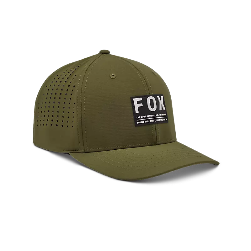 Fox Head Non Stop Tech Flexfit-S/M-Olive Green-BRINK