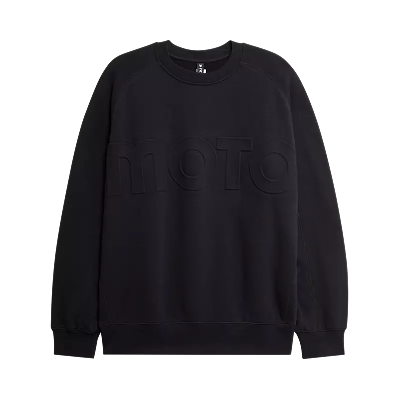 Fox Head Oversized Fleece Crew 2025-S-Black-BRINK