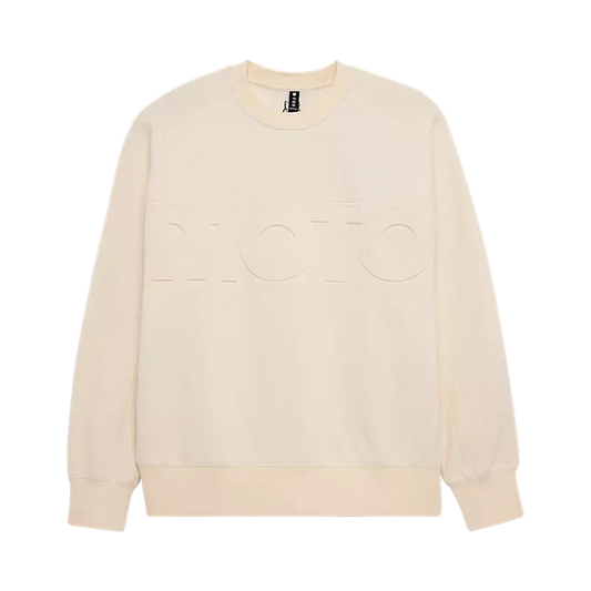 Fox Head Oversized Fleece Crew 2025-S-Off White-BRINK
