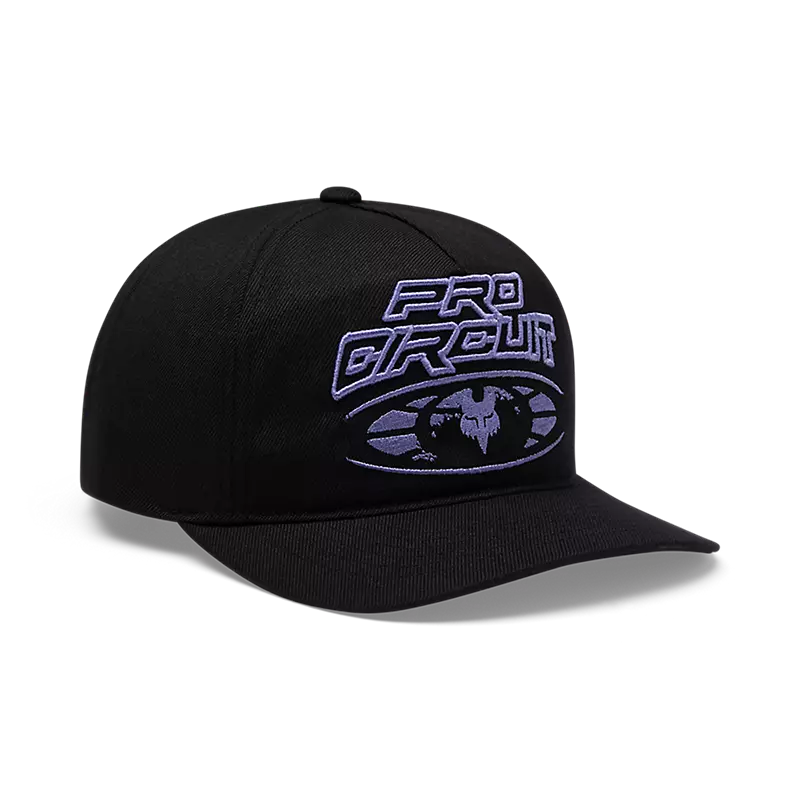 Fox Head Pro Circuit Snapback Hat-One Size-Black-BRINK