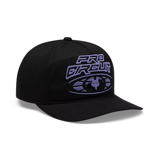 Fox Head Pro Circuit Snapback Hat-One Size-Black-BRINK