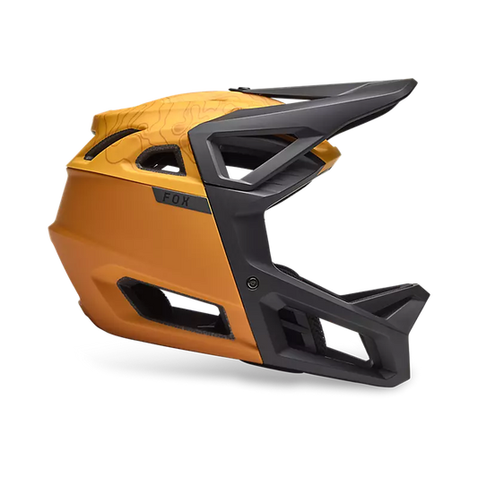 Fox Head Proframe Helmet 2025-S-Frequency Caramel-BRINK