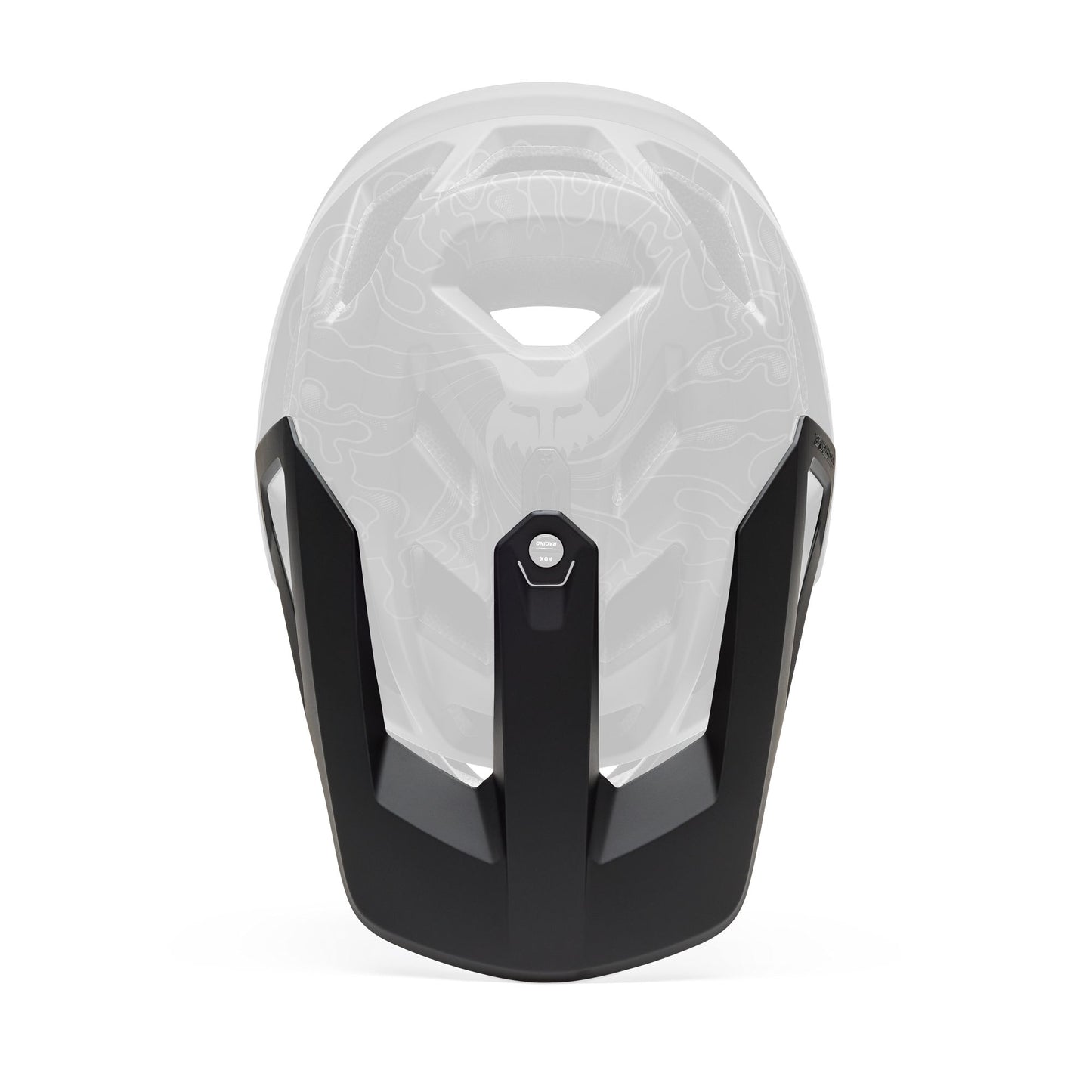 Fox Head Proframe Visor-S-Solid Matte Black-BRINK