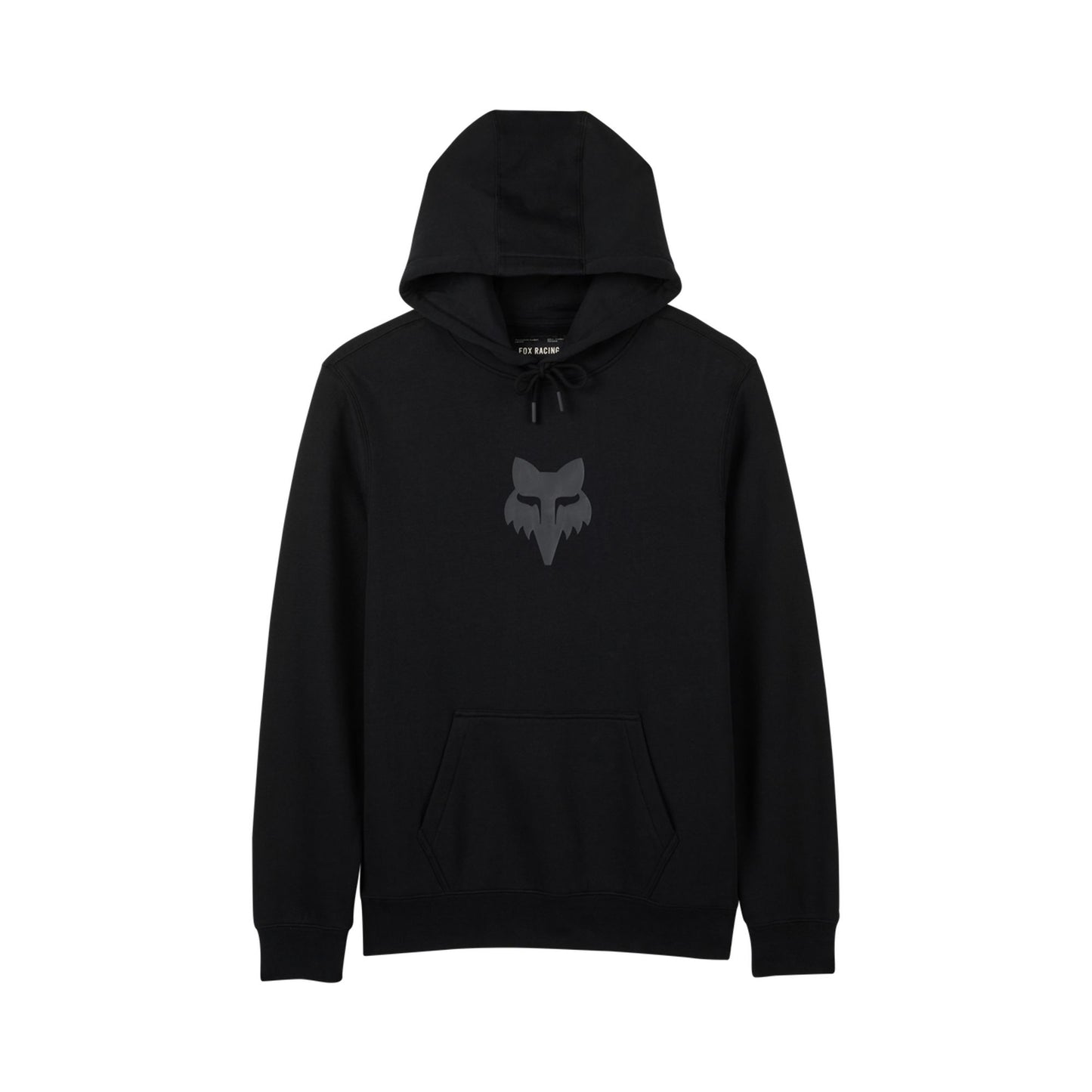 Fox Head Pullover Hoodie-S-Black / Black-BRINK