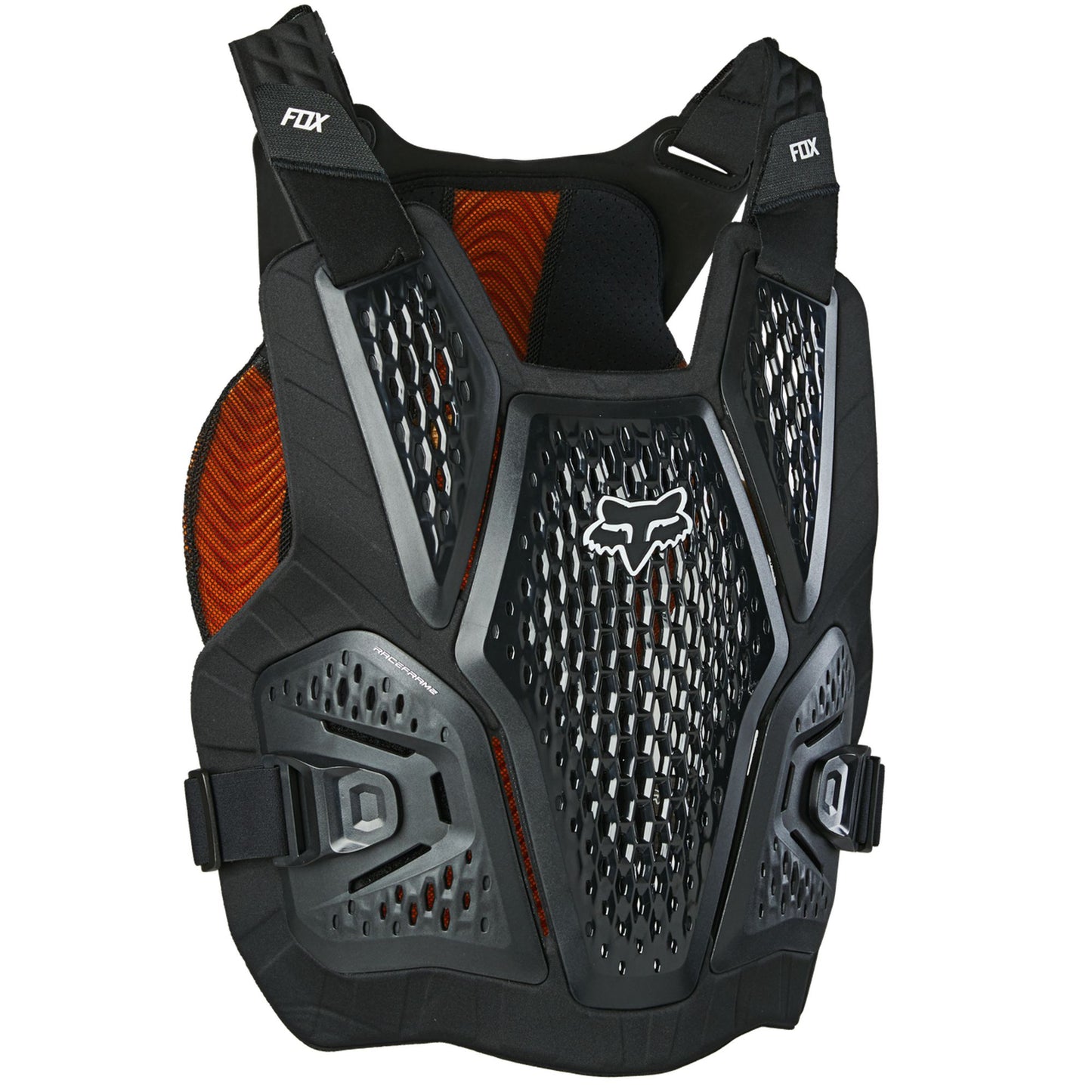 Fox Head Raceframe Impact Soft Back CE D3O Chest Guard 2026-S / M-Black-BRINK